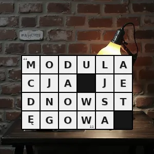 Rozwiązanie krzyżówki: amplitudowy - modulacja jednowstęgowa | hasła, synonimy i podpowiedzi Hasło krzyżówkowe amplitudowy - modulacja jednowstęgowa – rozwiązanie, synonimy, podpowiedzi i definicje krzyżówkowe